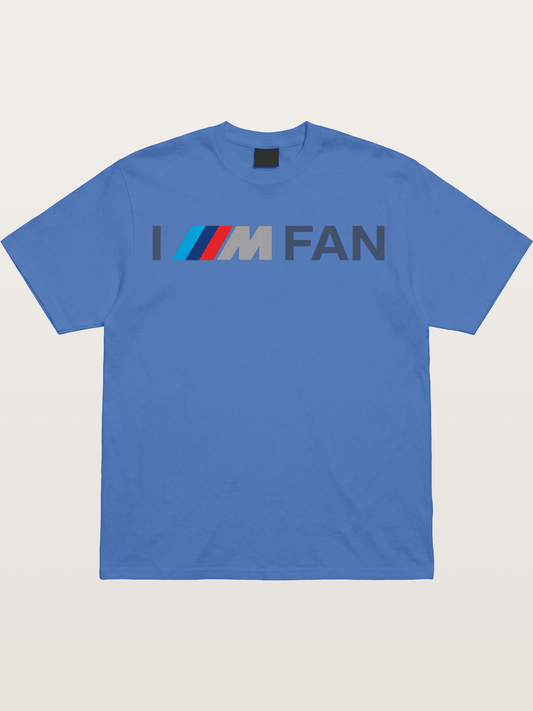 BMW M Fan Stripes Text Print Gildan T-shirt