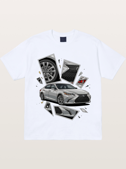 Lexus Sedan Exploded View Gildan T-shirt