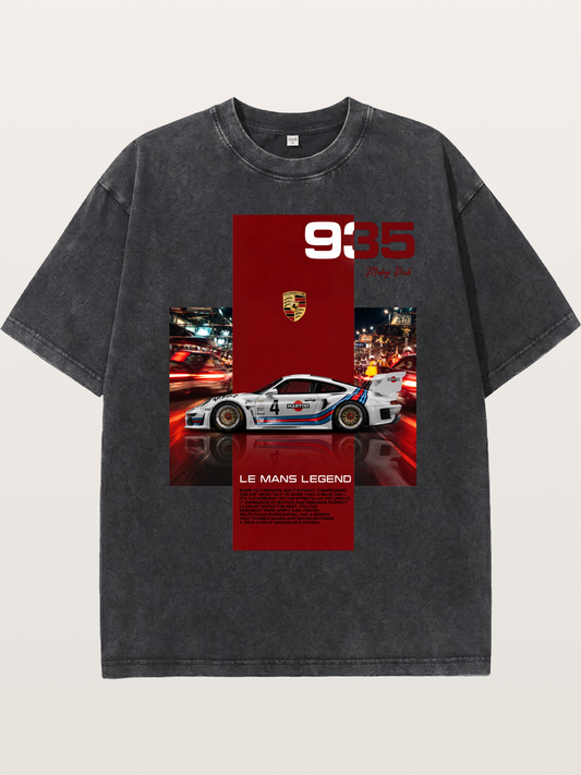 Porsche 935 Le Mans Legend Martini Washed T-shirt