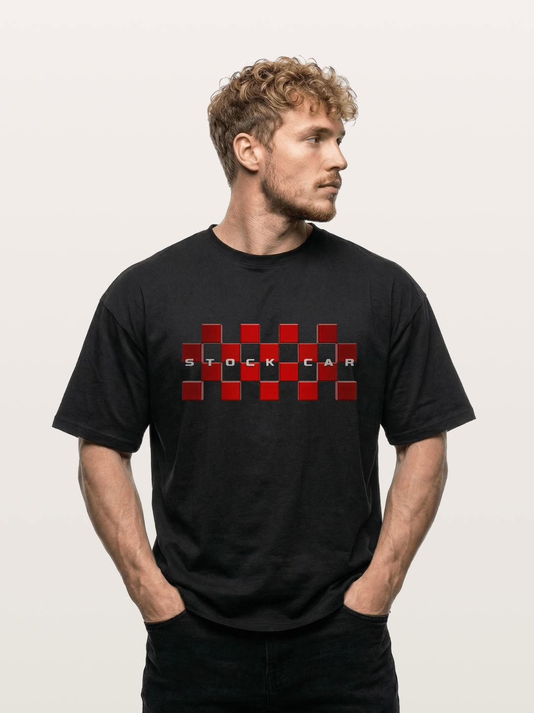Checkered Ring Gildan T-shirt