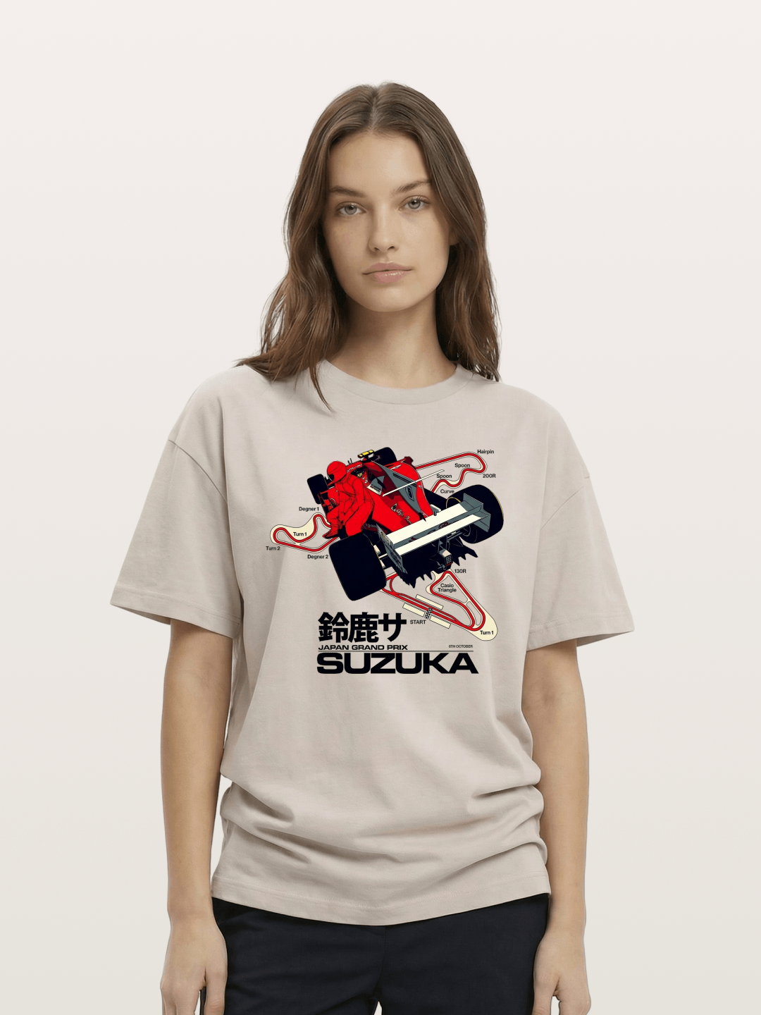Track Art Cotton T-shirt