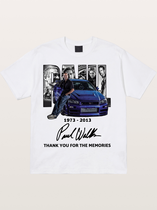 Paul Walker R34 Legacy Cotton T-shirt