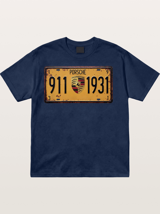 Porsche Crest Cotton T-shirt