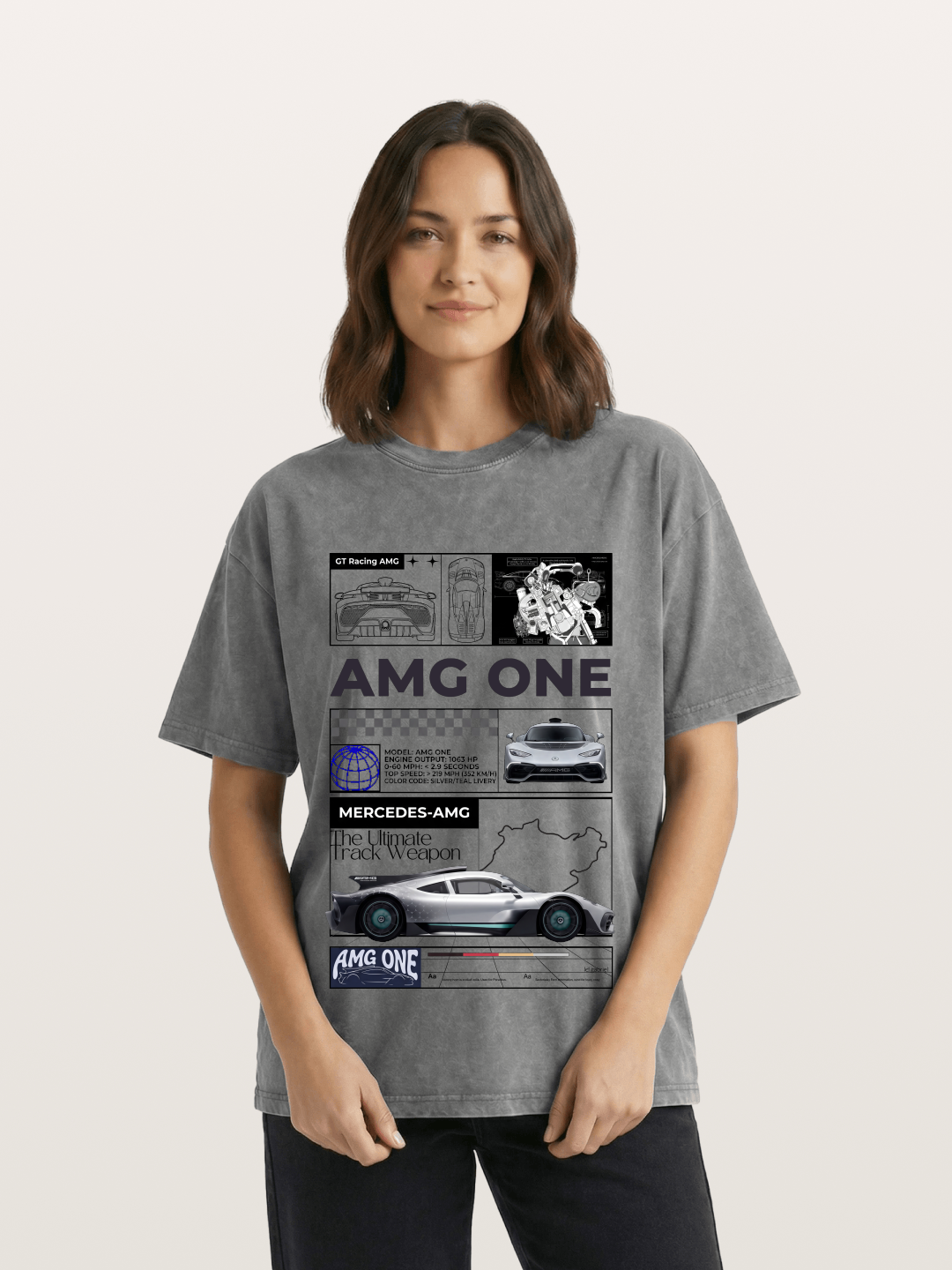 AMG ONE Legacy Washed T-shirt