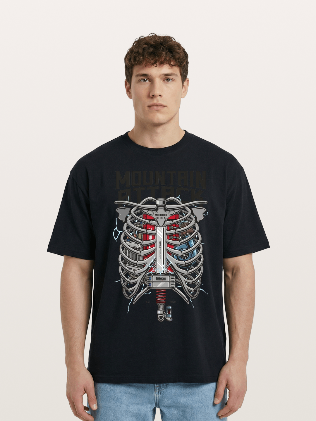Rib Cage Cotton T-shirt