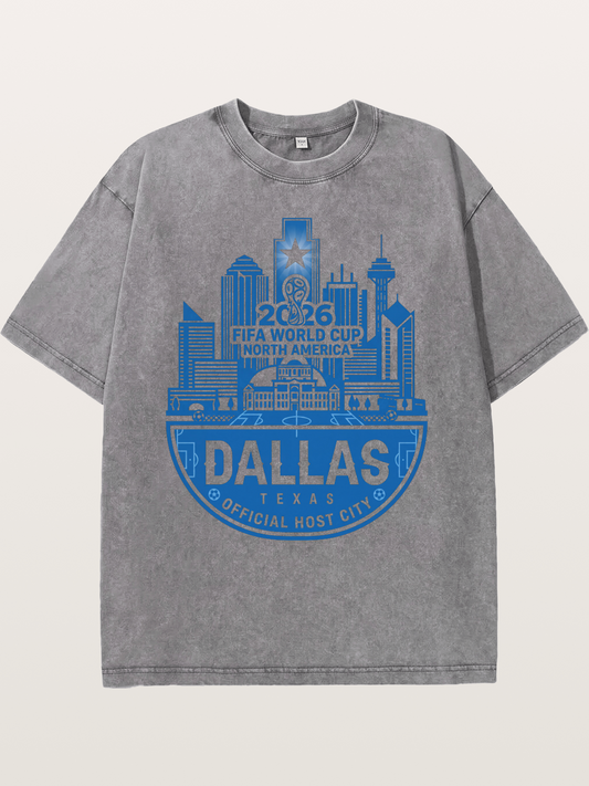 Dallas 2026 FIFA World Cup Washed T-shirt