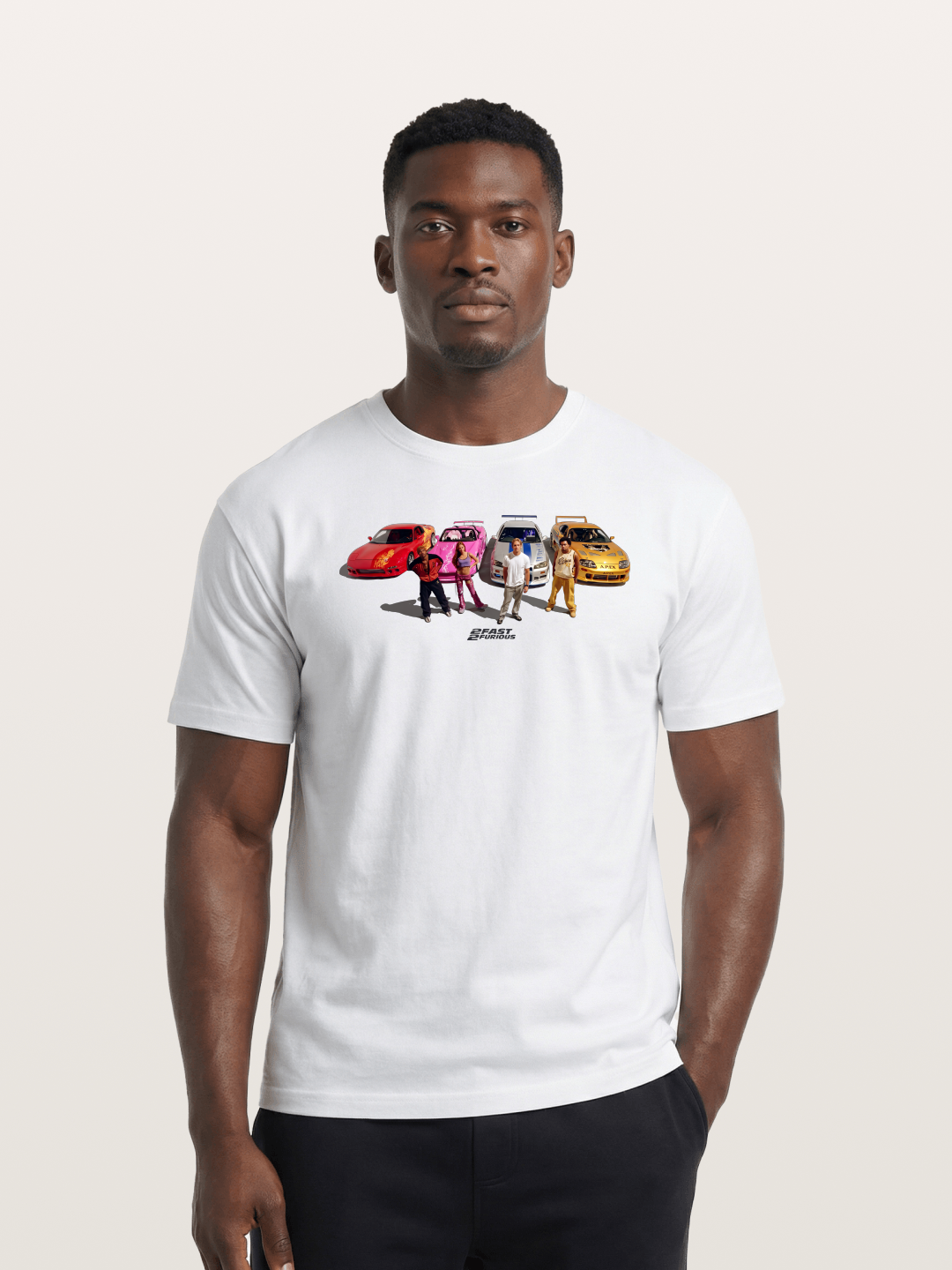 2 Fast 2 Furious Crew Cotton T-shirt