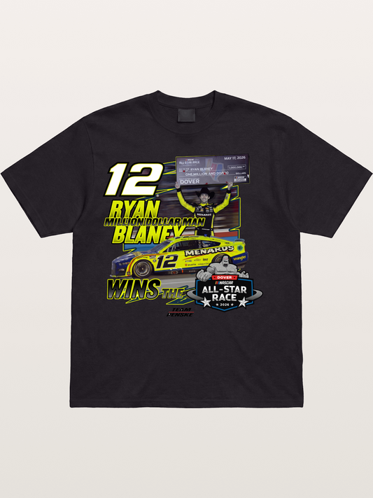 Ryan Blaney 2026 All-Star Race Win Cotton T-shirt