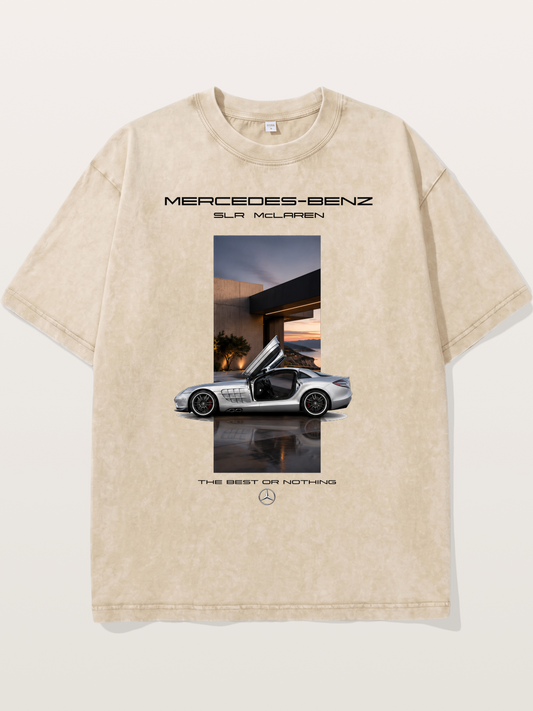 Mercedes SLR McLaren Poster Washed T-shirt