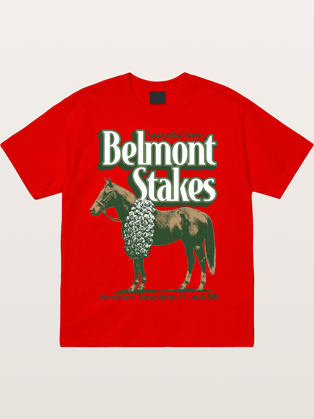 Belmont Stakes Winner Horse Cotton T-shirt
