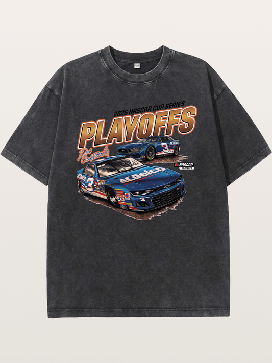 2026 NASCAR Playoffs Graphic Washed T-shirt