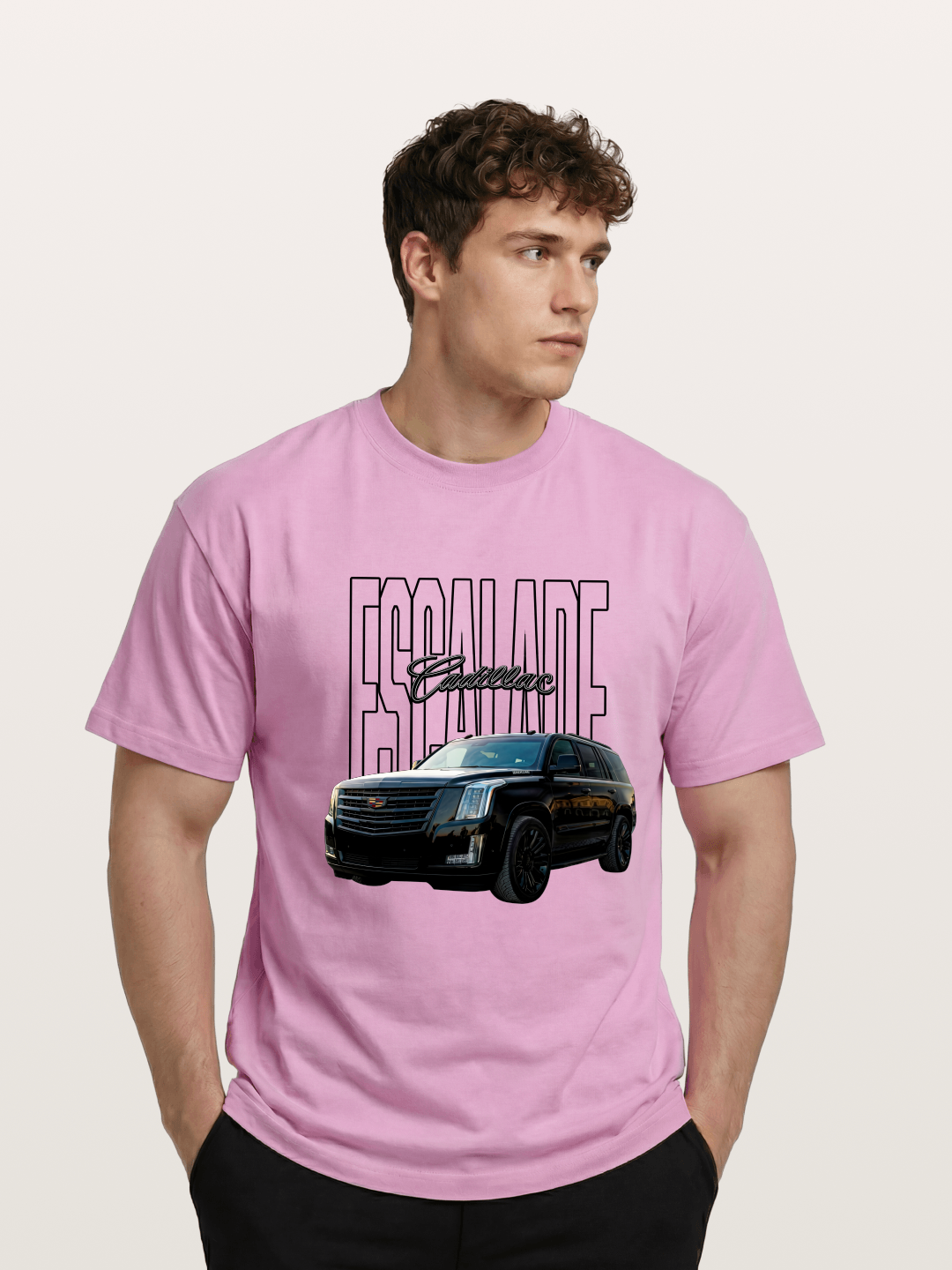 Cadillac SUV Modern Line Art Gildan T-shirt