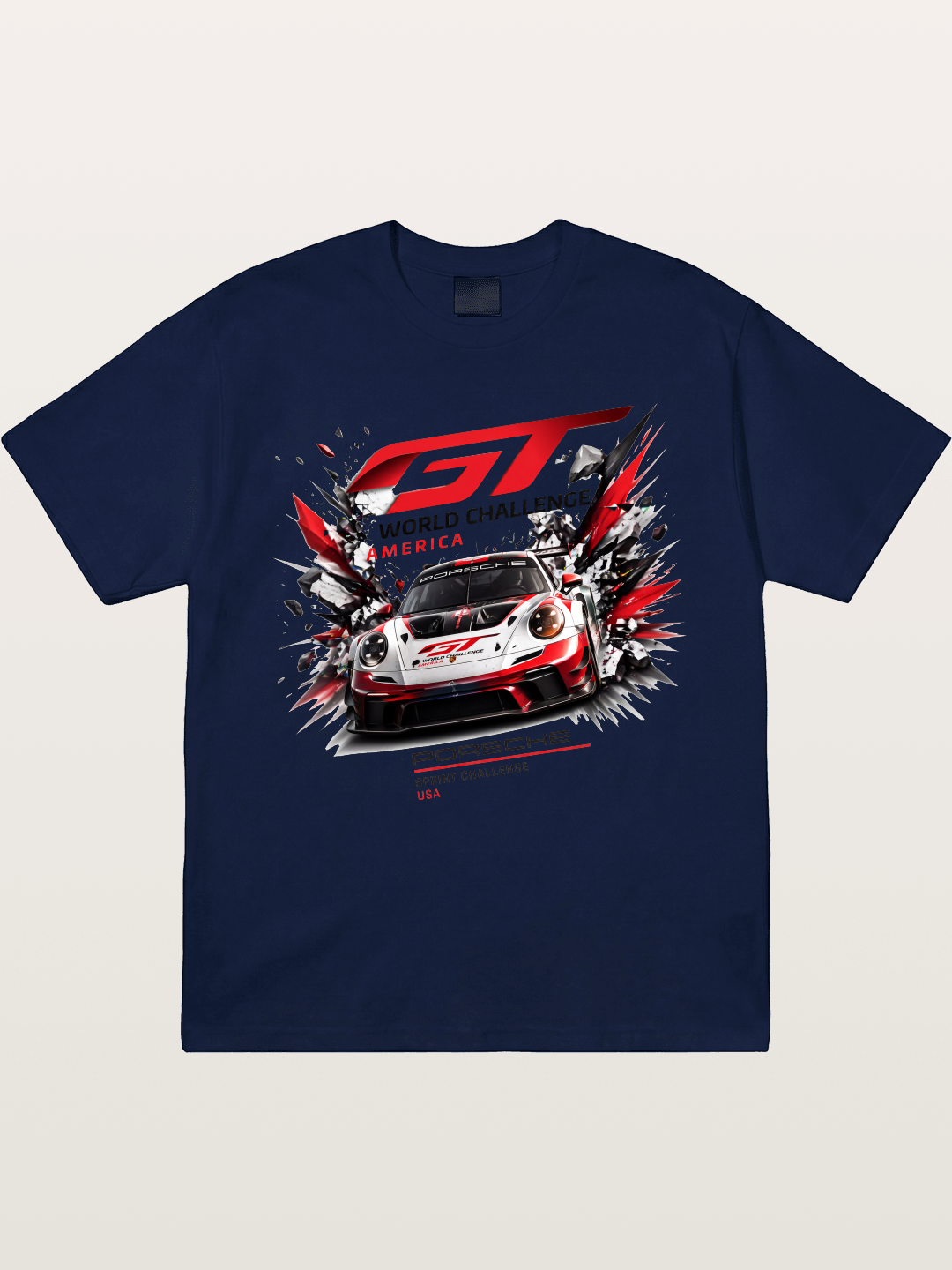 Porsche GT3 Sprint Challenge Art Gildan T-shirt