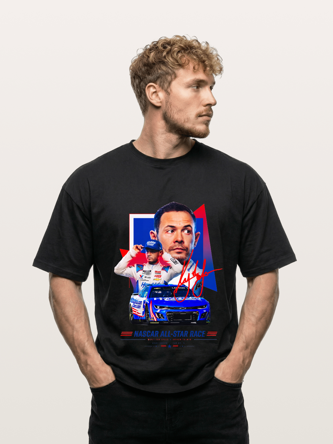 Kyle Larson NASCAR All-Star Graphic Gildan T-shirt