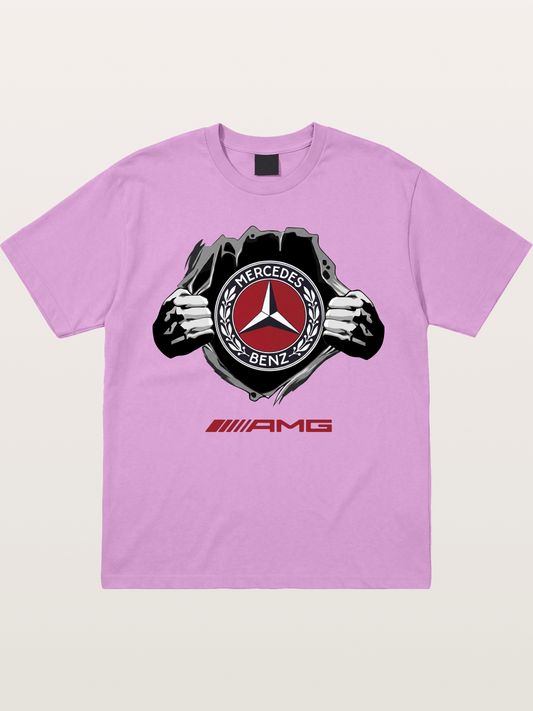 Benz Star Tear Graphic Gildan T-shirt