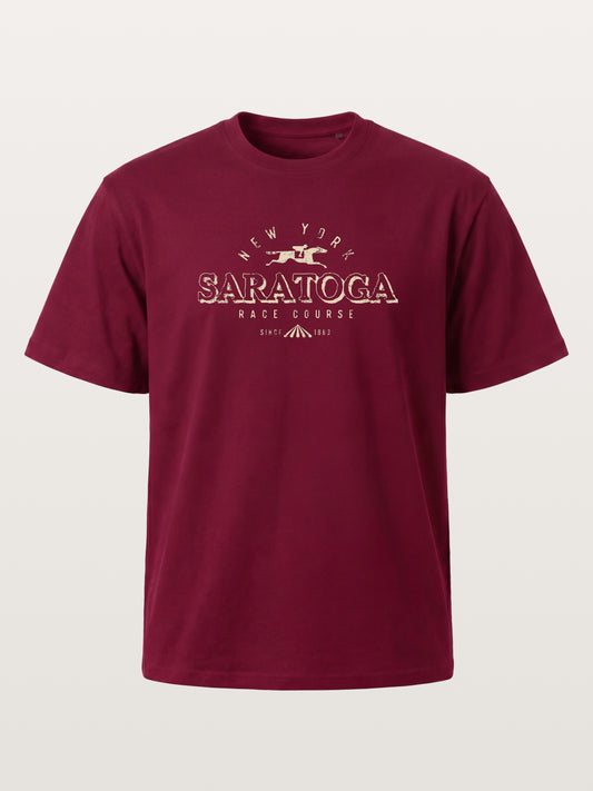 Saratoga Vintage Gold Tone Mark Gildan T-shirt