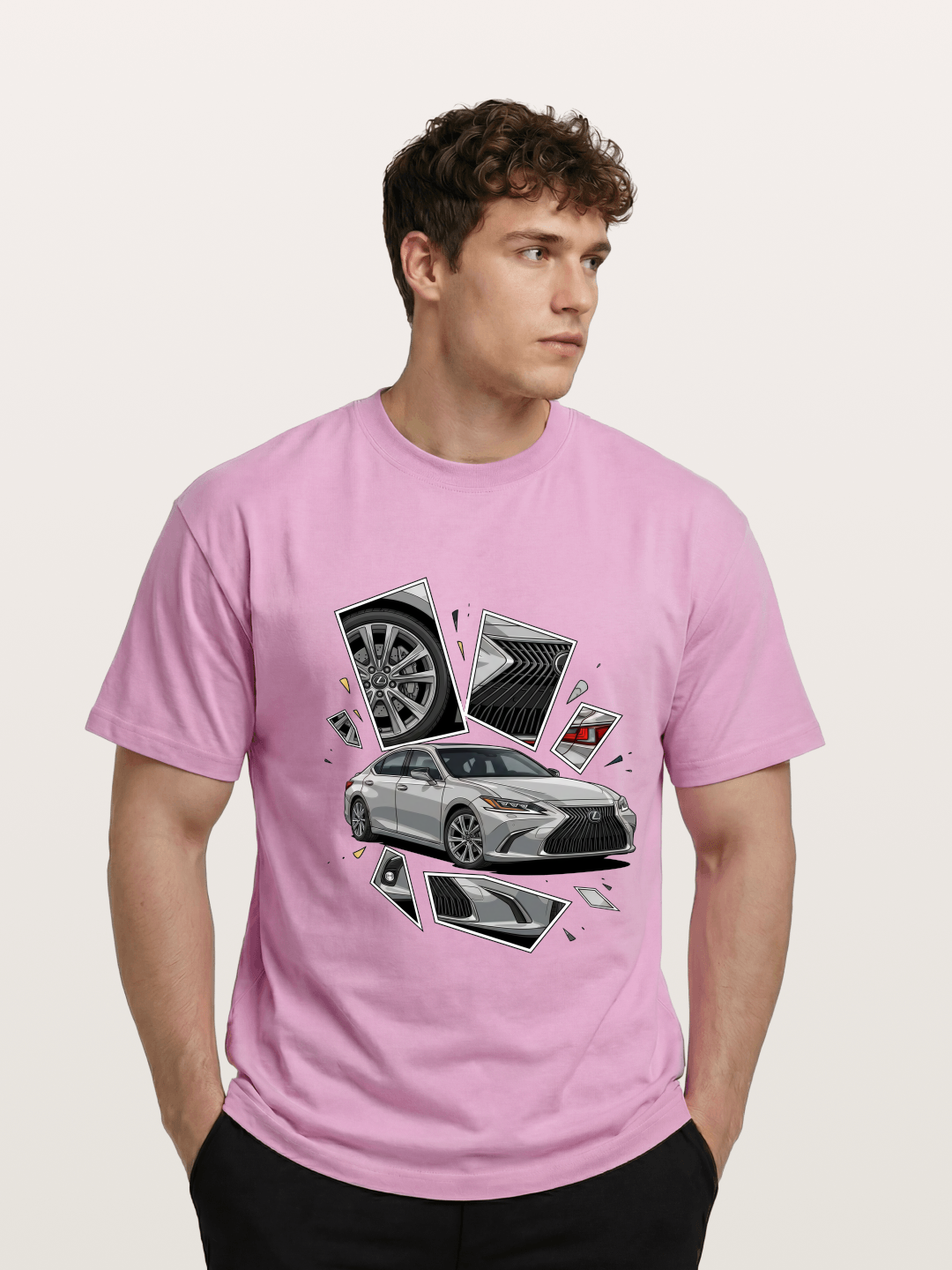 Lexus Sedan Exploded View Gildan T-shirt
