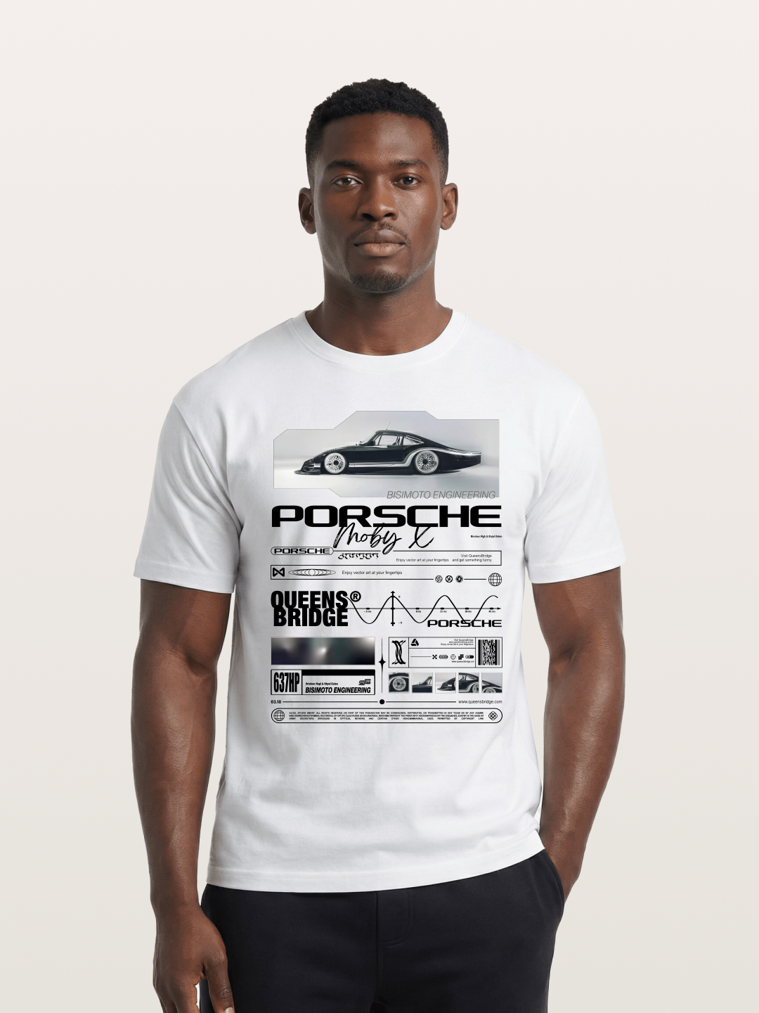 Cyber Racer Cotton T-shirt