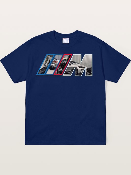 BMW Car Detail Collage Art Soft-Stay T-shirt