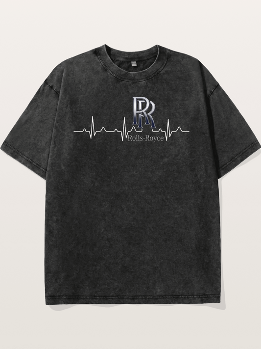 Rolls-Royce Heartbeat Line Washed T-shirt