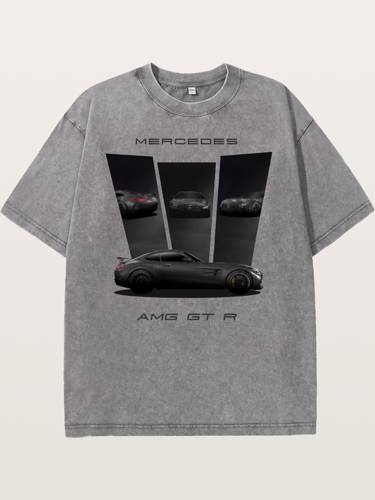 GT R Black Washed T-shirt