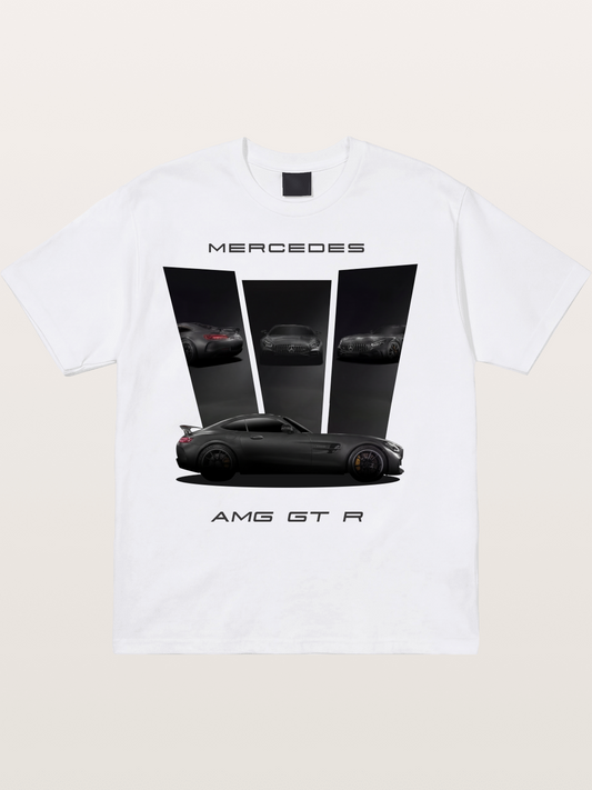 GT R Black Cotton T-shirt
