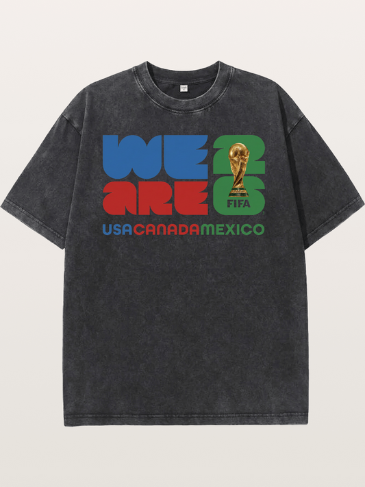 We Are 2026 World Cup Graphic Washed T-shirt