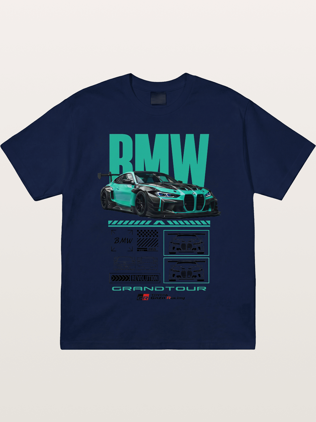 BMW M4 GT3 Technical Design Gildan T-shirt
