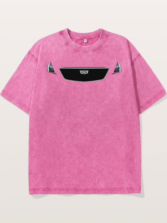 Cadillac Grille and LED Headlights Washed T-shirt