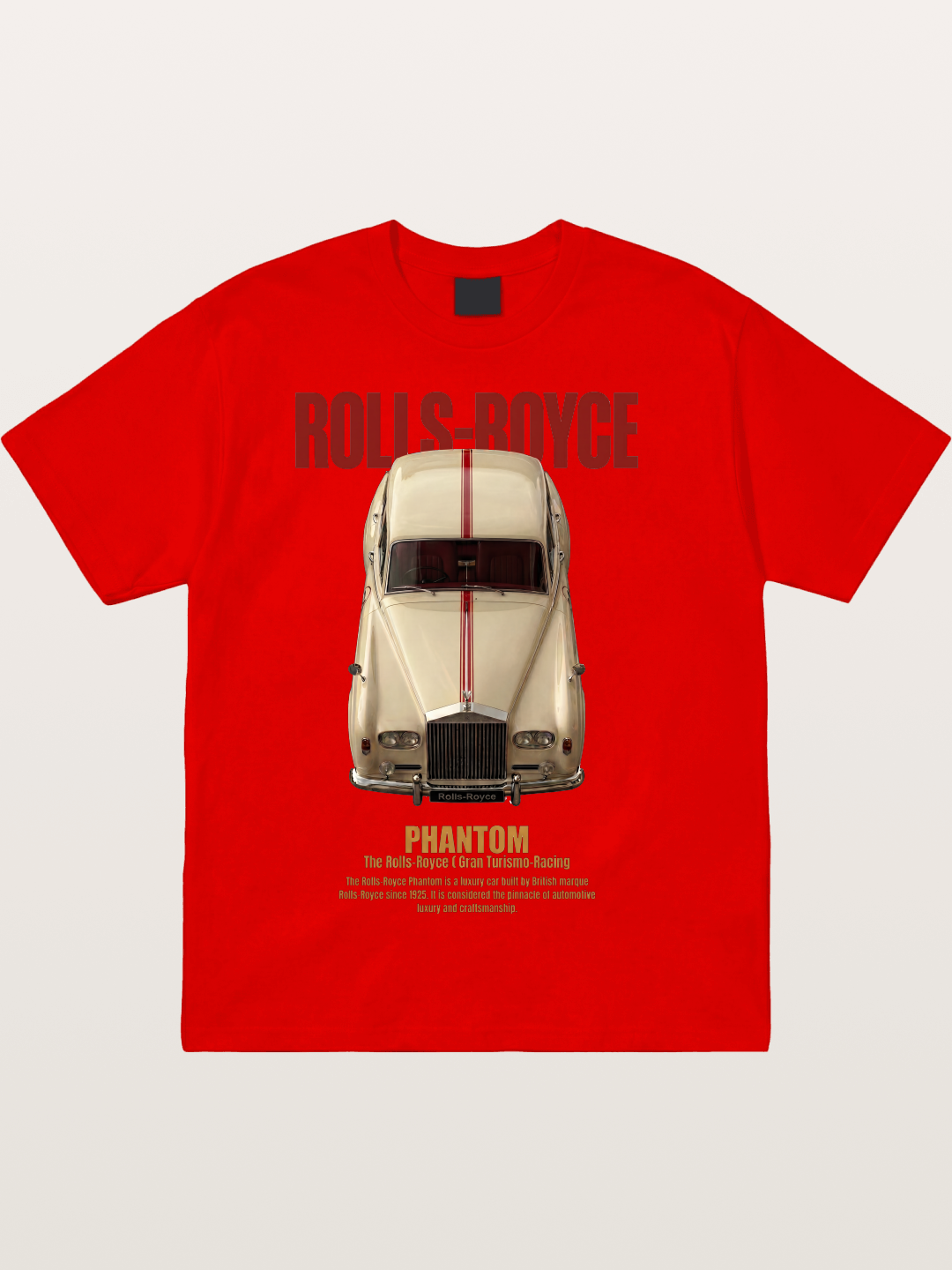 Vintage Rolls Royce Phantom Cotton T-shirt