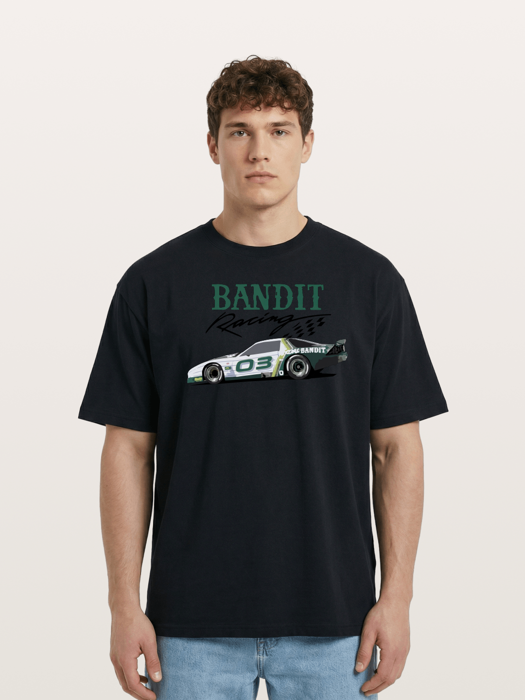 03 Racer Cotton T-shirt