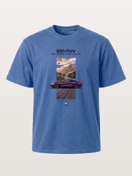 BMW M8 Mountain Road Artwork Gildan T-shirt