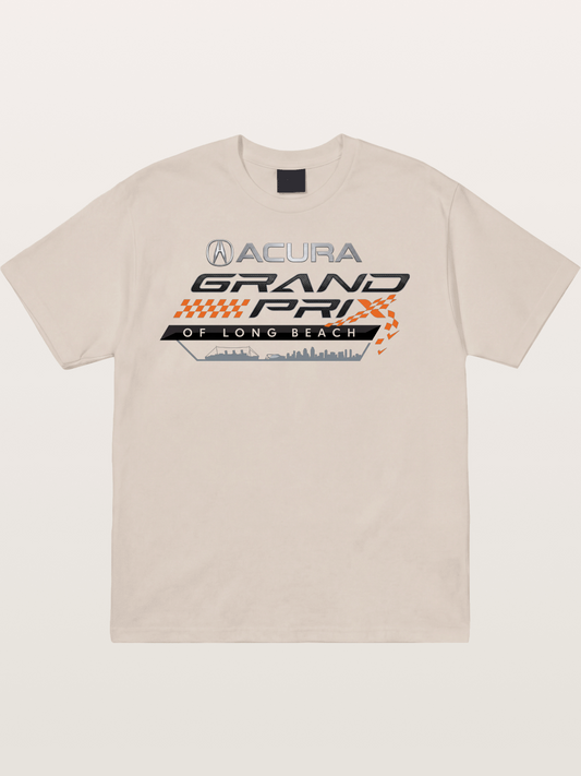 Acura Grand Prix Logo Design Cotton T-shirt