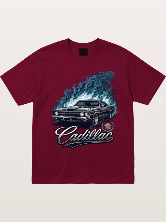 Smoke Burst Luxury Sedan Gildan T-shirt