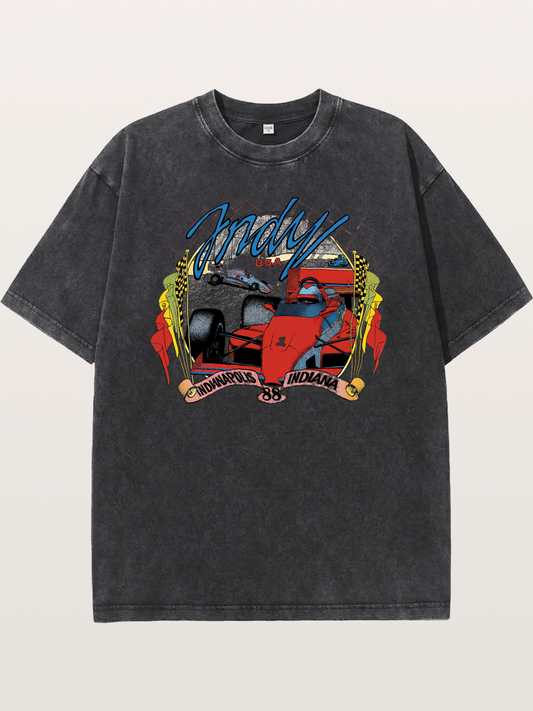 Indy 500 Retro Washed T-shirt