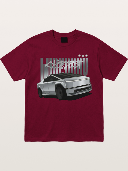 Cybertruck Graffiti Typography Gildan T-shirt