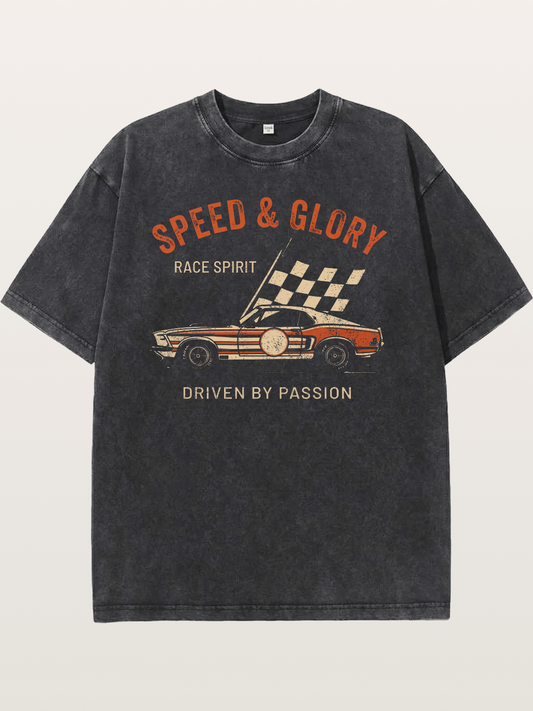 Race Spirit Washed T-shirt