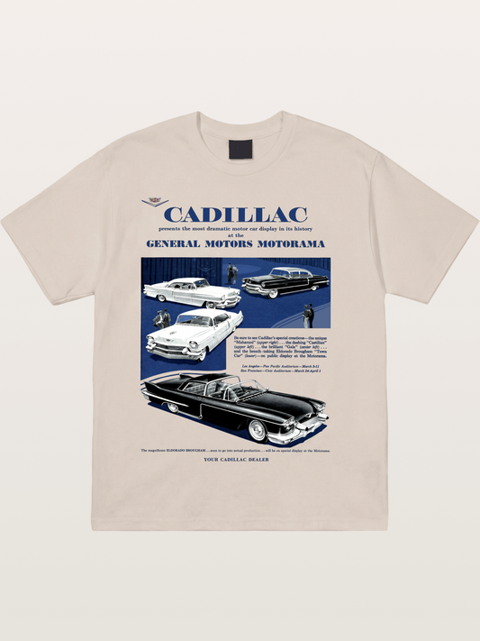 Cadillac Classic Car History Art Cotton T-shirt