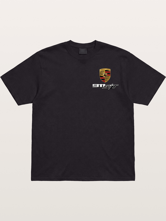 Porsche Crest With 911 ST Gildan T-shirt