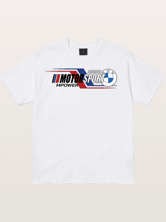 BMW M Motorsport Banner Cotton T-shirt