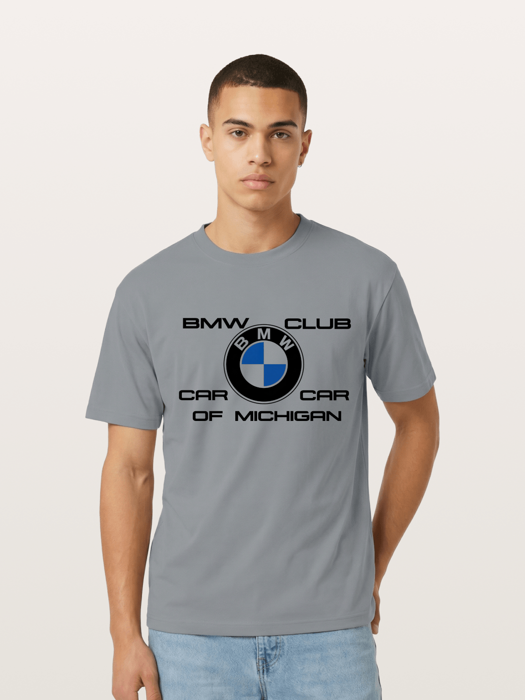 BMW Car Club Michigan Logo Gildan T-shirt