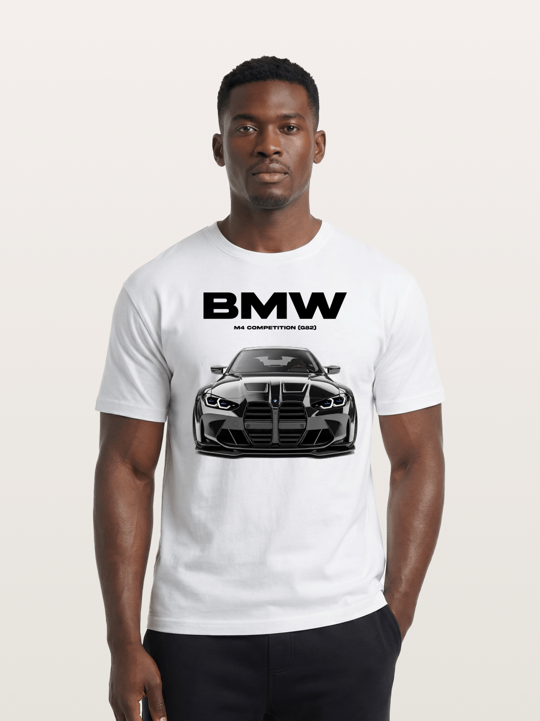 BMW M4 Competition Graphic Cotton T-shirt