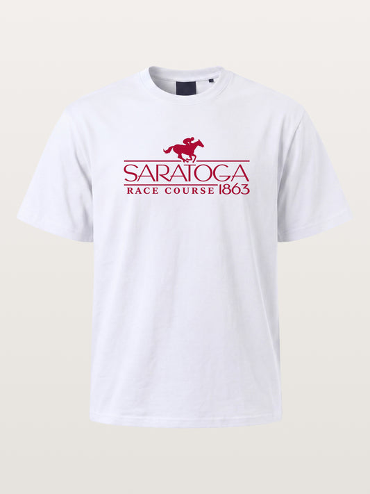Saratoga Race Course Classic Logo Cotton T-shirt