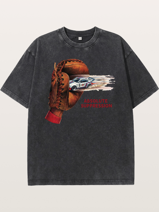 Absolute suppression Washed T-shirt