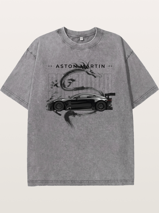 Aston Black Washed T-shirt