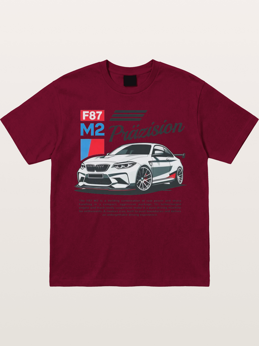 BMW F87 M2 Car Print Gildan T-shirt
