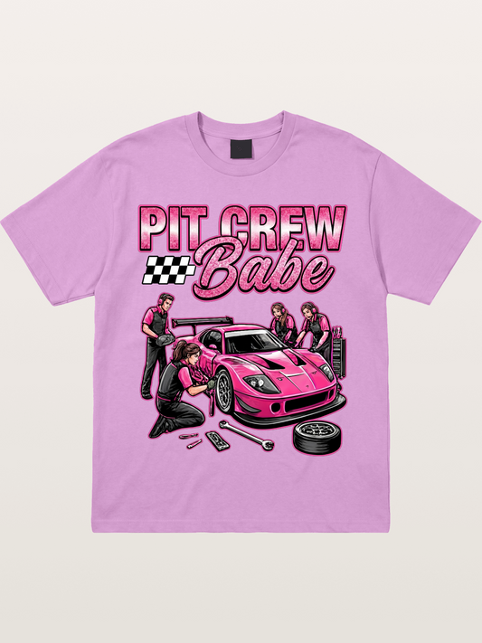 Pit Crew Babe Gildan T-shirt