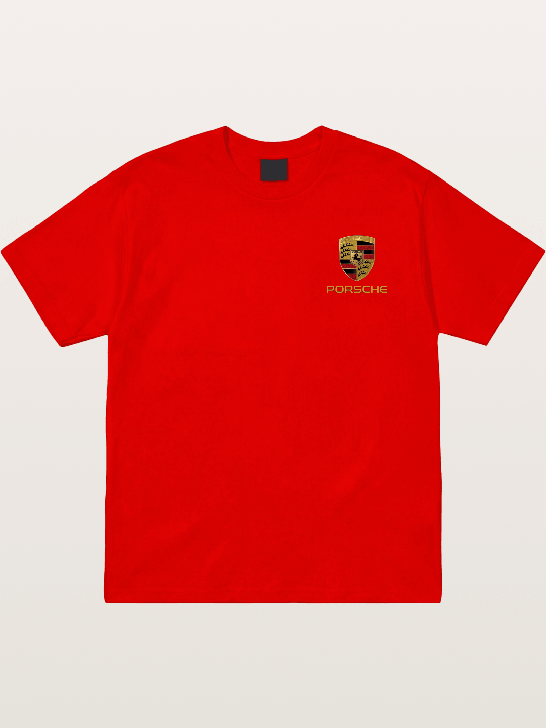 Porsche Crest Stuttgart Shield Cotton T-shirt