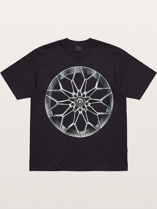 Lamborghini Multi-Spoke Alloy Wheel Gildan T-shirt