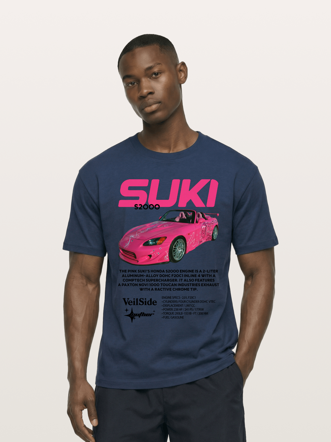 Suki's S2000 Fast & Furious Cotton T-shirt